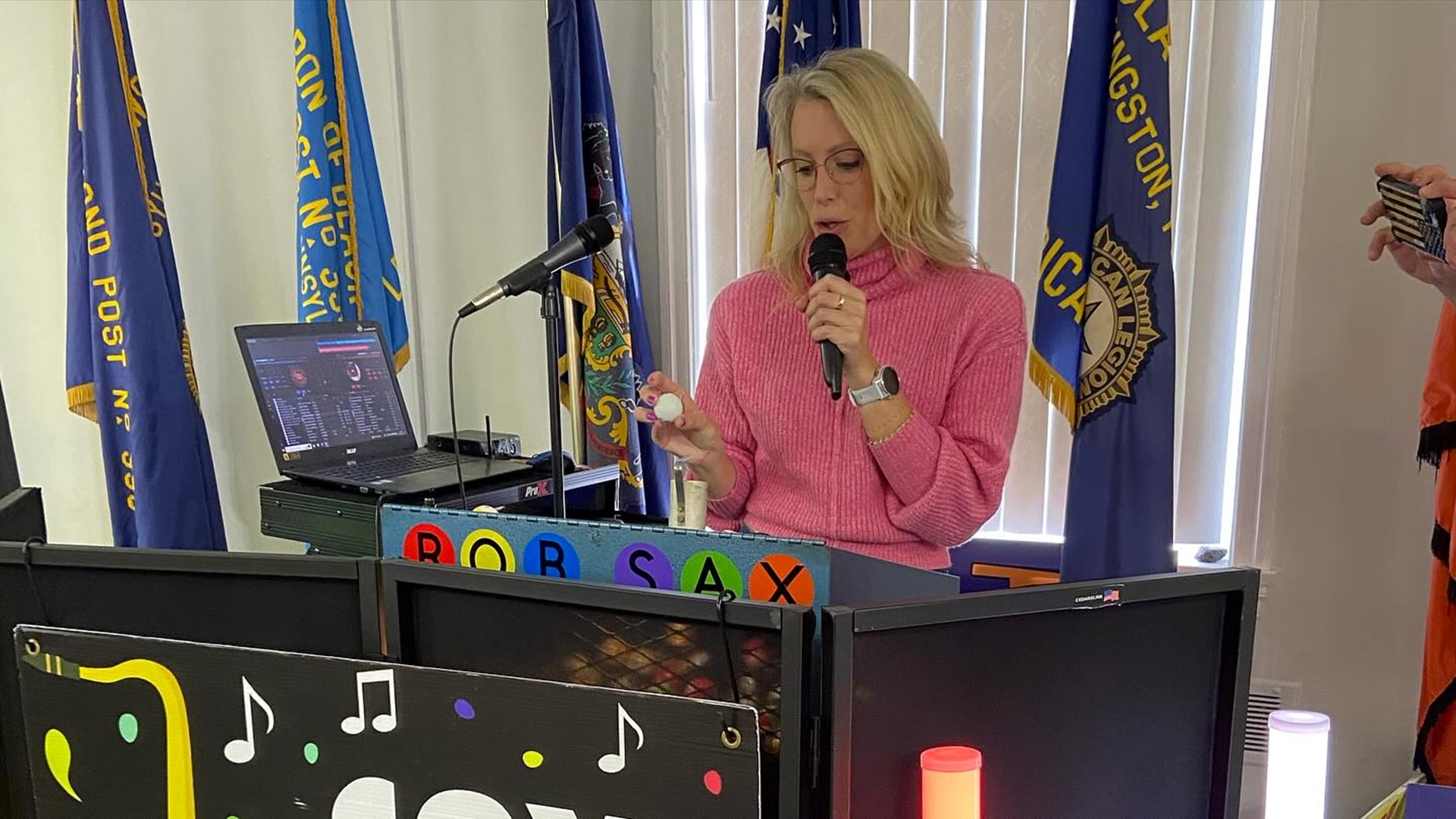 Newswatch 16's Chelsea Strub checks out a bingo fundraiser in Luzerne County with the help of a few friends