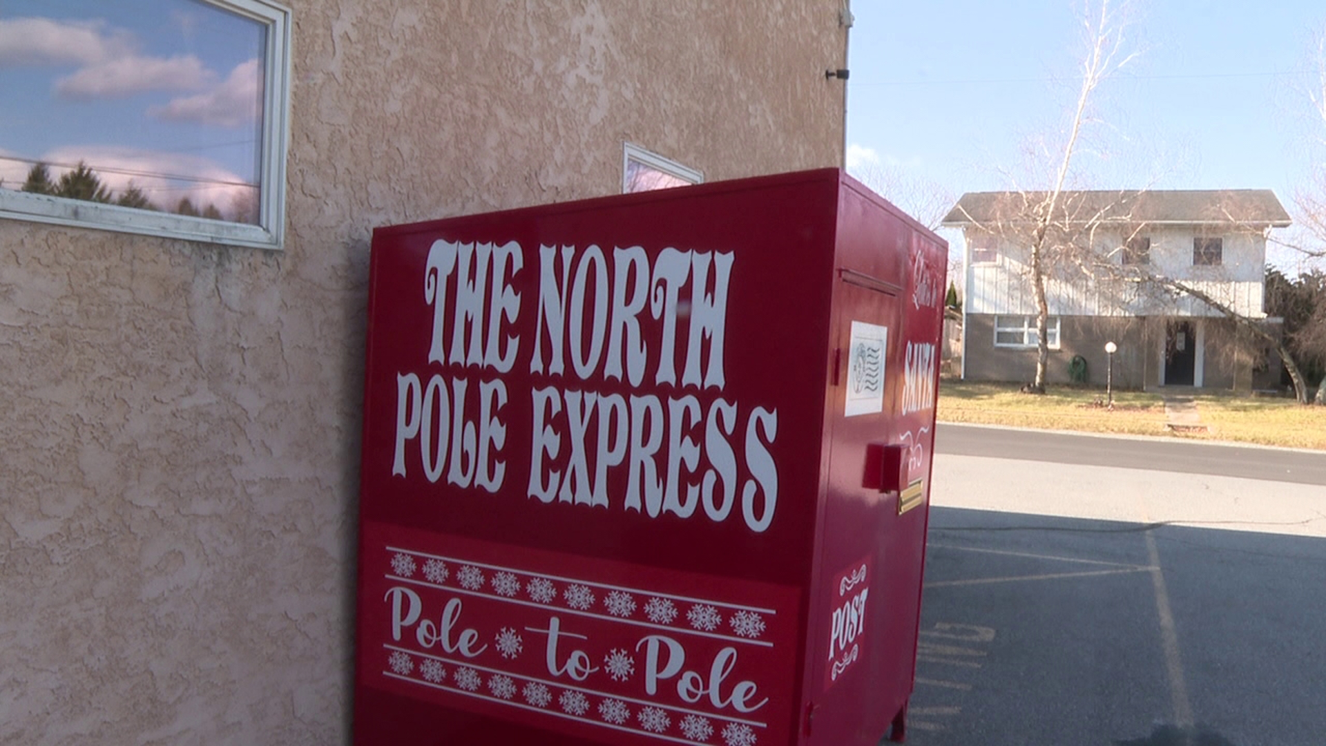 The Hometown Volunteer Fire Company in Tamaqua set up a direct line to the North Pole, you can even expect a reply if you self-address with postage on your letter.