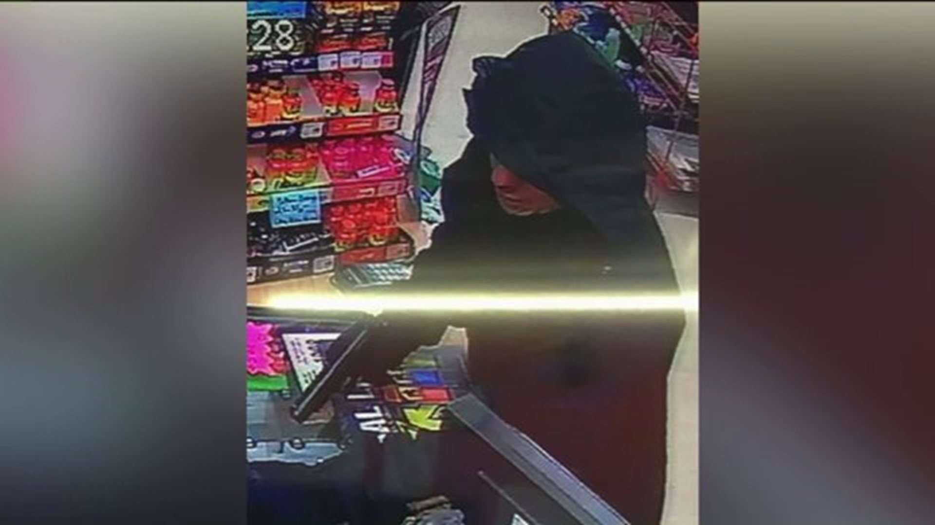 Police Search for Suspect in Gas Station Robbery