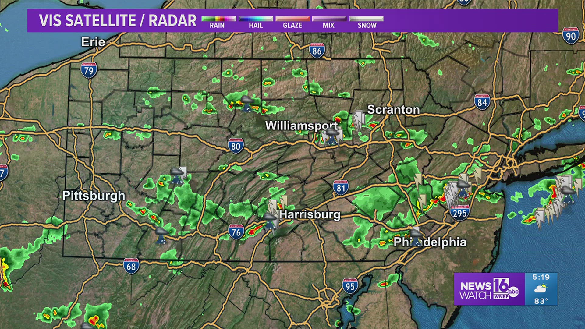 Along with the heat will come the chance for afternoon thunderstorms.  Be weather aware if you are outdoors this afternoon.