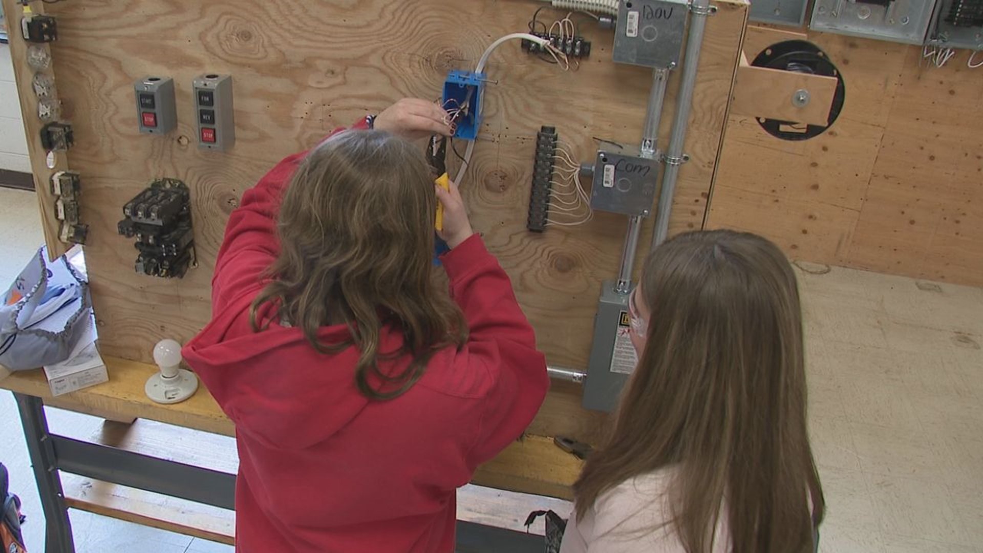 A unique event held on the campus of Johnson College hoped to spark interest for girls in STEM careers. Newswatch 16's Courtney Harrison shows us what they learned.