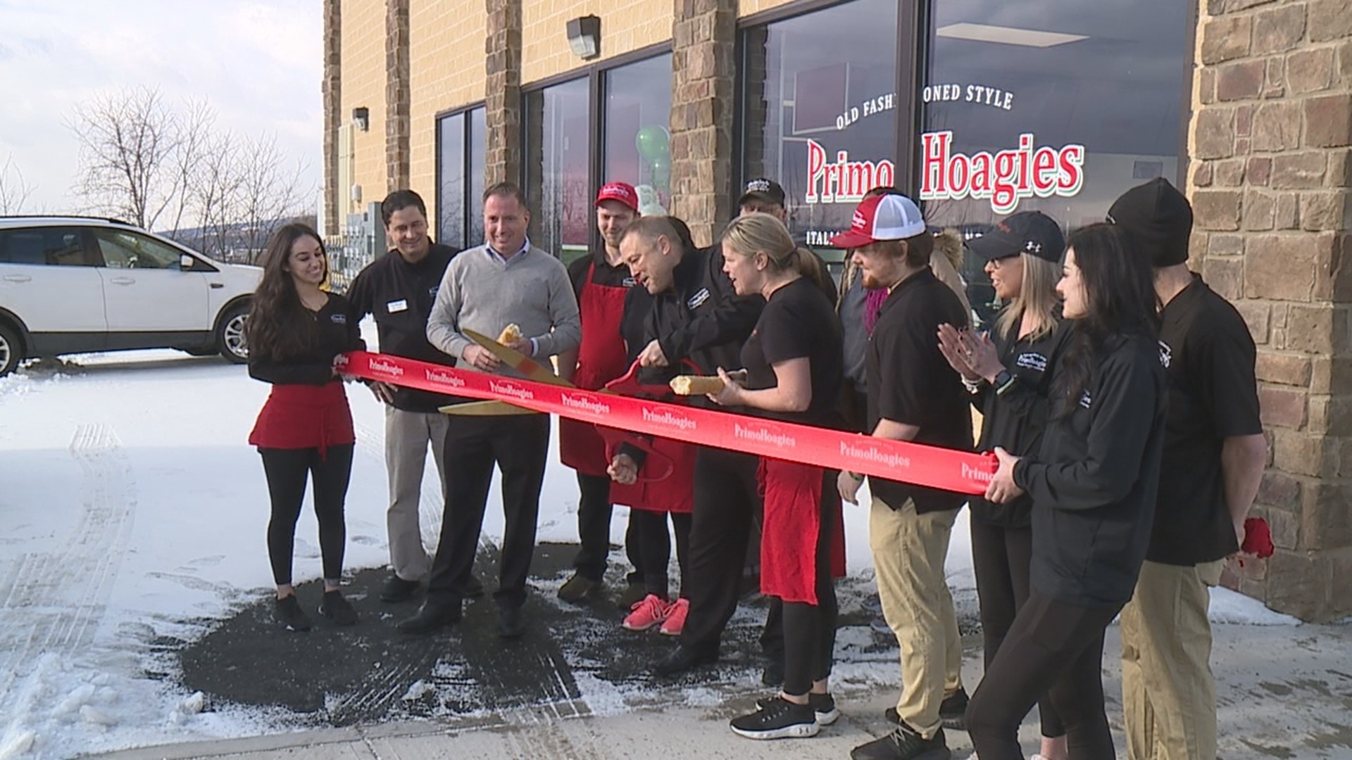 PrimoHoagies opened a new shop Tuesday morning in Lackawanna County.