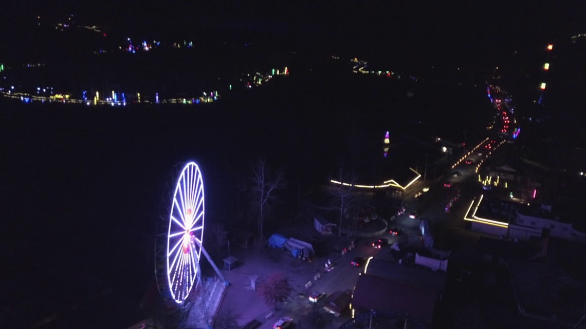 Starting to feel like Christmas at Knoebels
