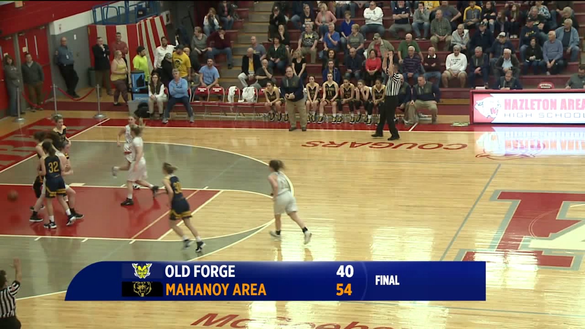 Mahanoy Area Girls Beat Old Forge in State Quarterfinals