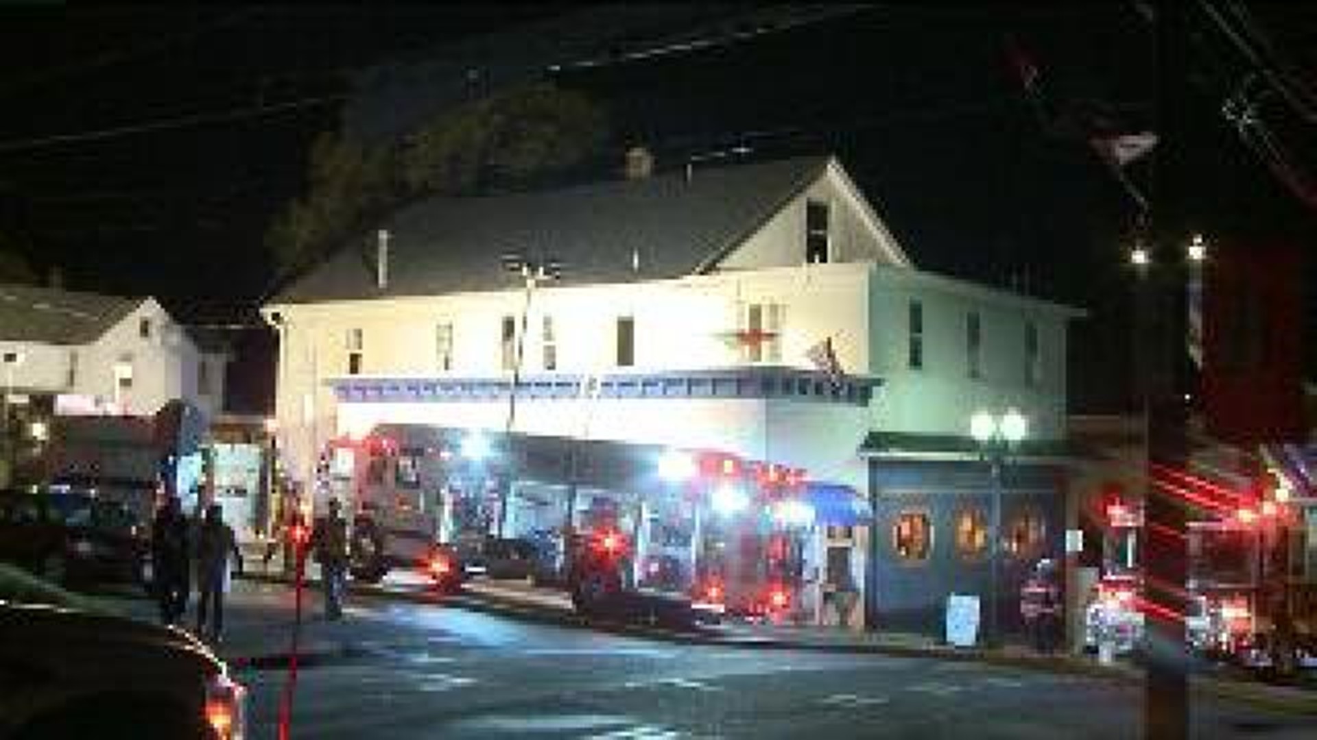 Fire Forces Folks from Restaurant