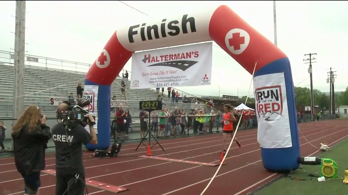 Run for the Red Pocono Marathon Takes Athletes on New Course