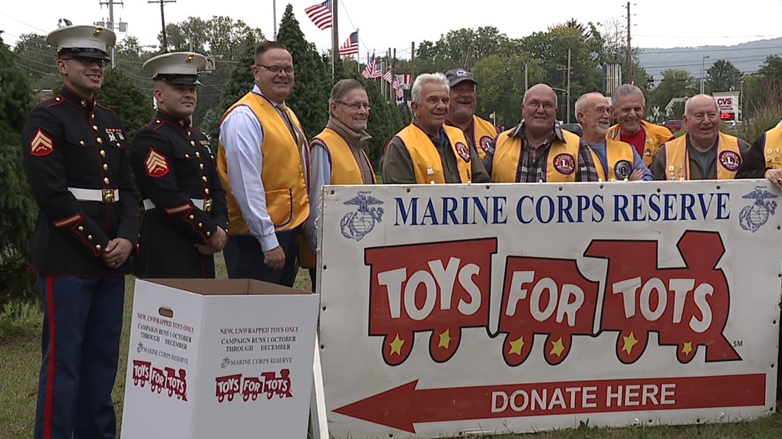 Toys For Tots Kicks Off In Luzerne