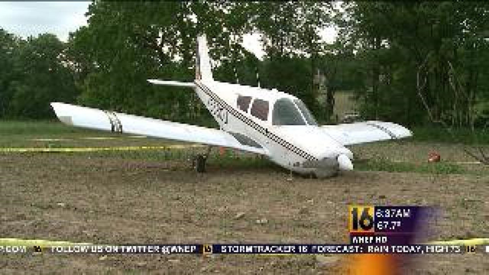 Pilot Alive After Plane Crash