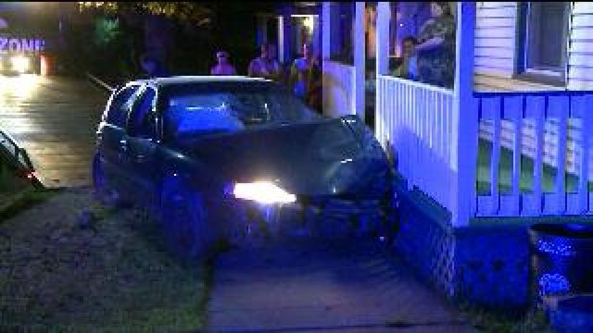 UPDATE: Car Crashes into Home, People Inside Car Flee