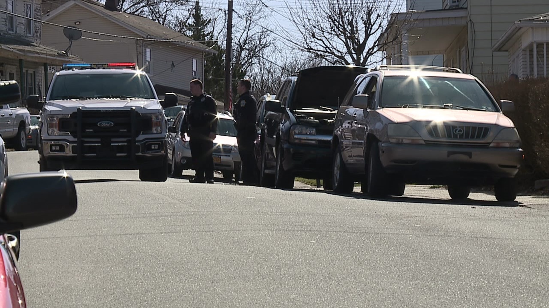 Heavy police presence in Scranton