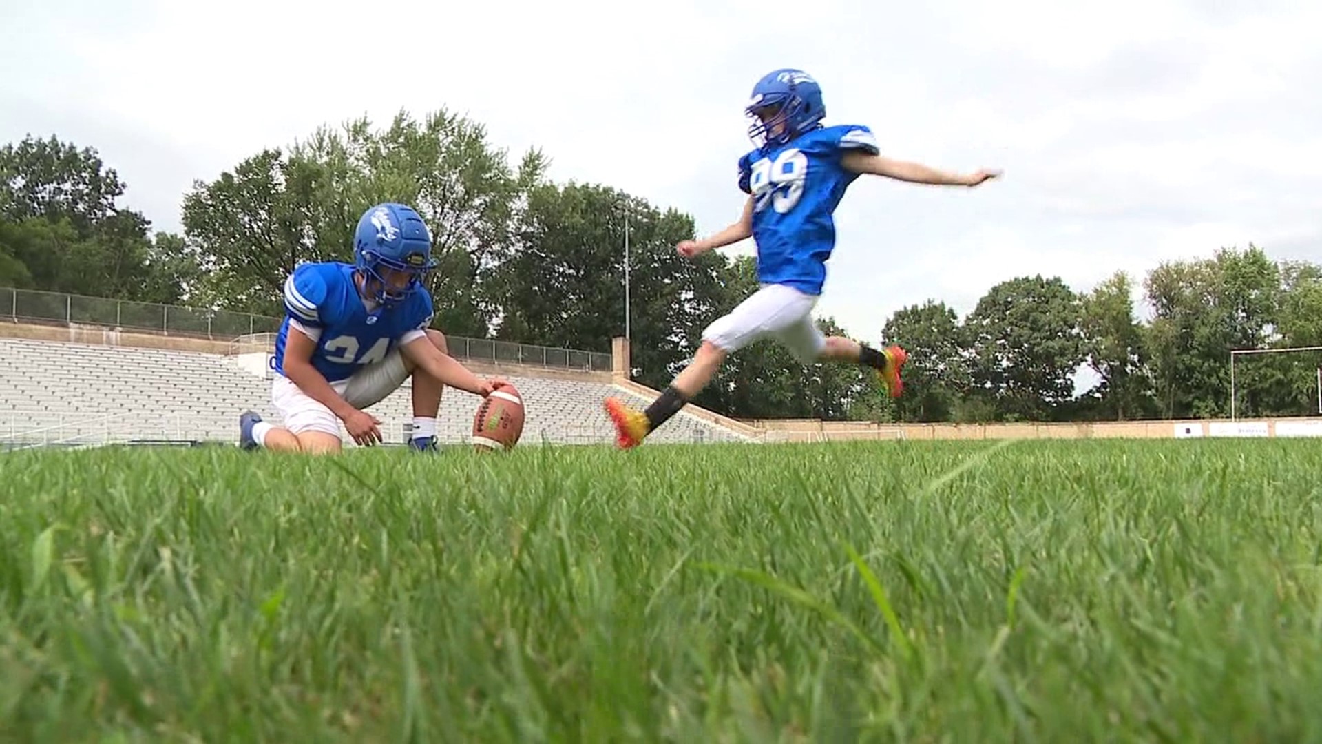 High school football season is in full swing and as teams gear up for games this Friday one team in Luzerne County is breaking barriers under the Friday night lights