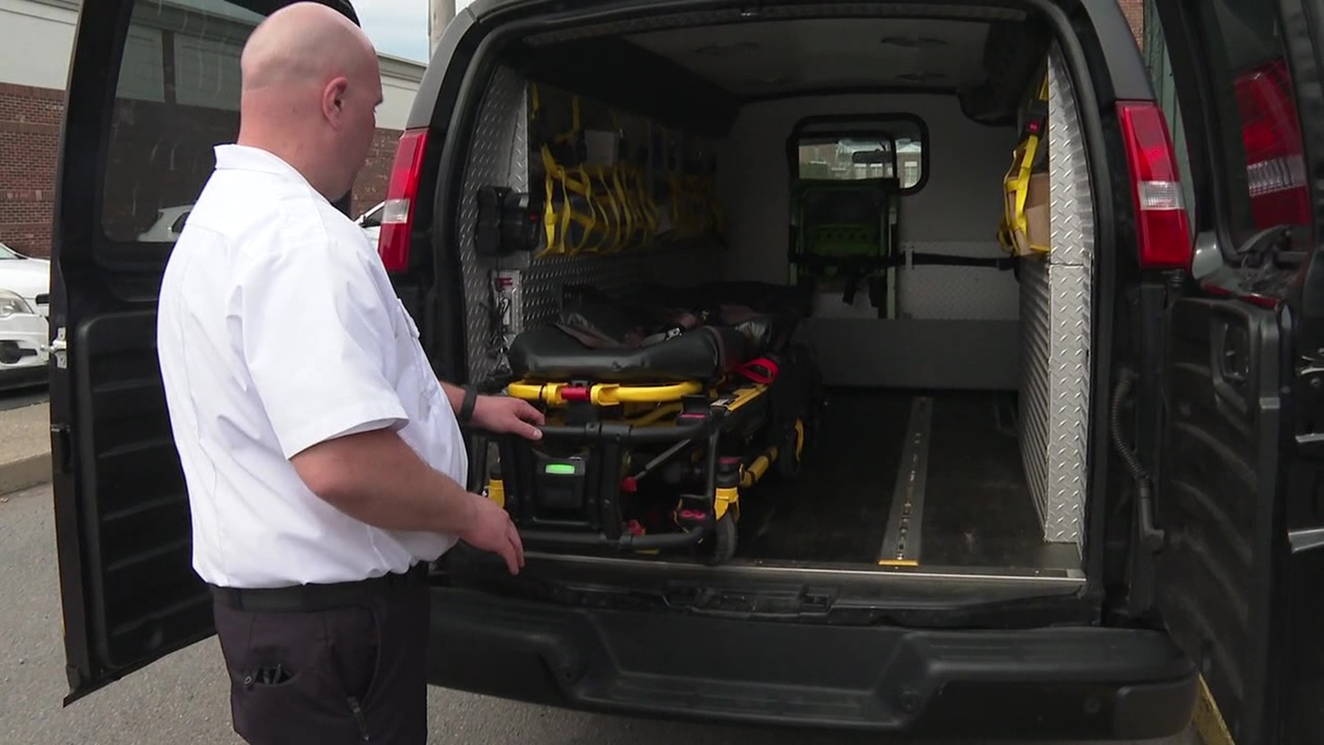 Paramedics often administer CPR and load patients into ambulances by hand. What if it could all be done with just the touch of a button? It's now a possibility.