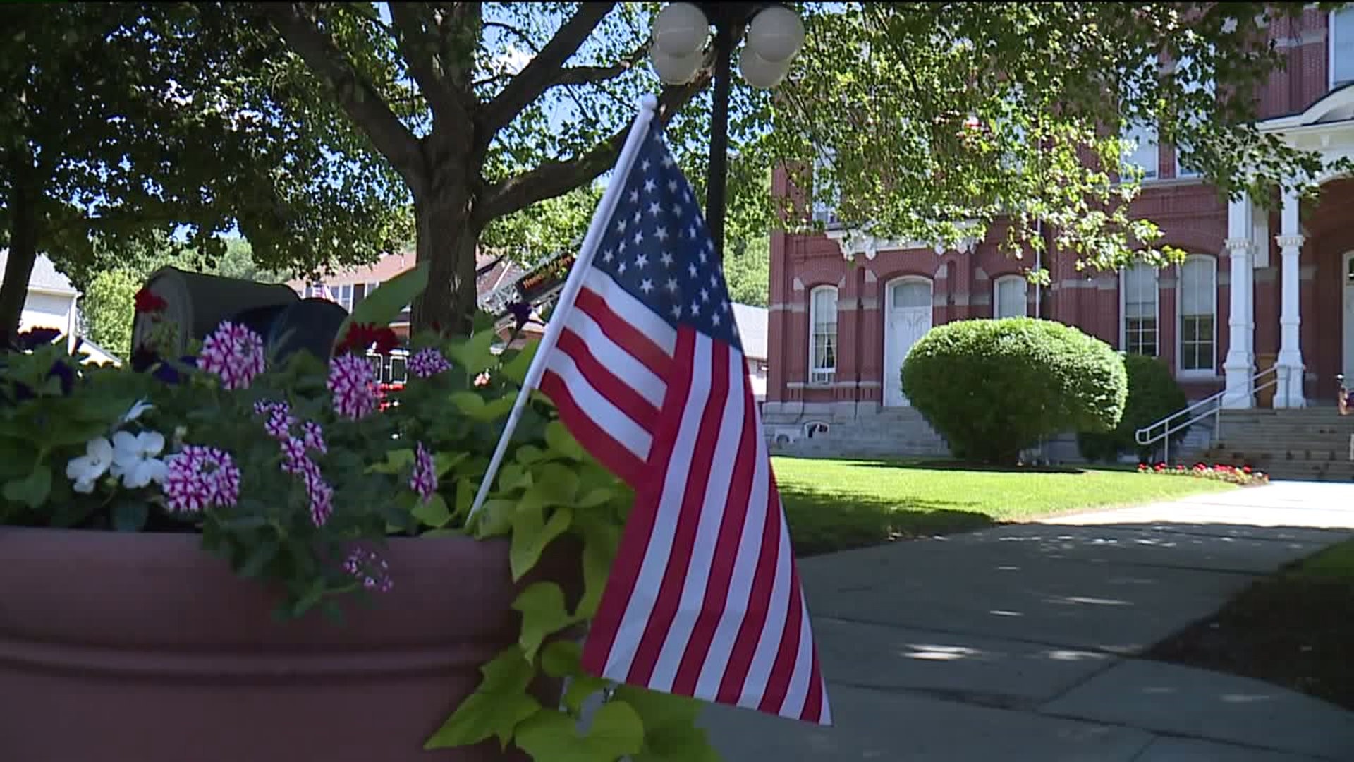 Flag Day Celebrated In Honesdale