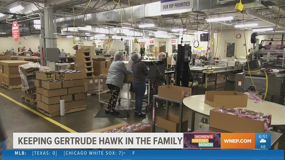 Keeping Gertrude Hawk in the family