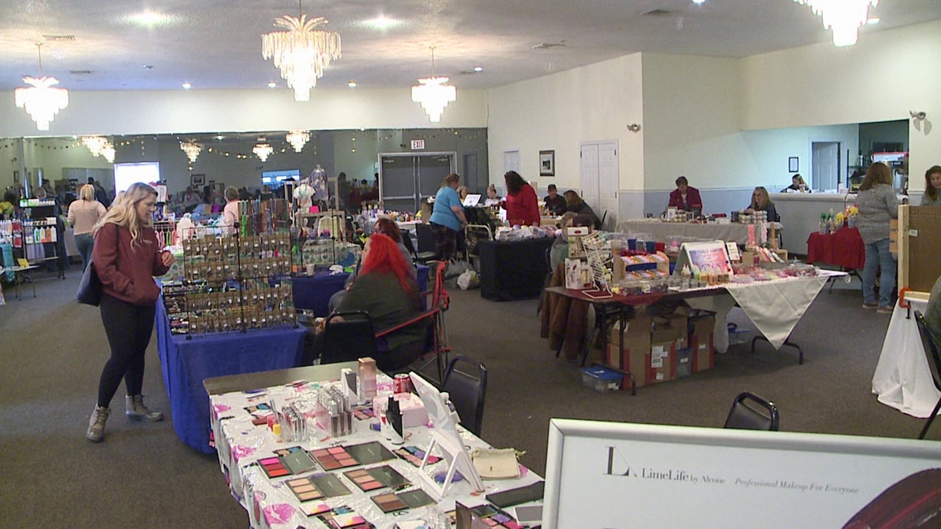 The craft show was held at the West Wyoming Hose Company from 9 a.m. to 3 p.m.
