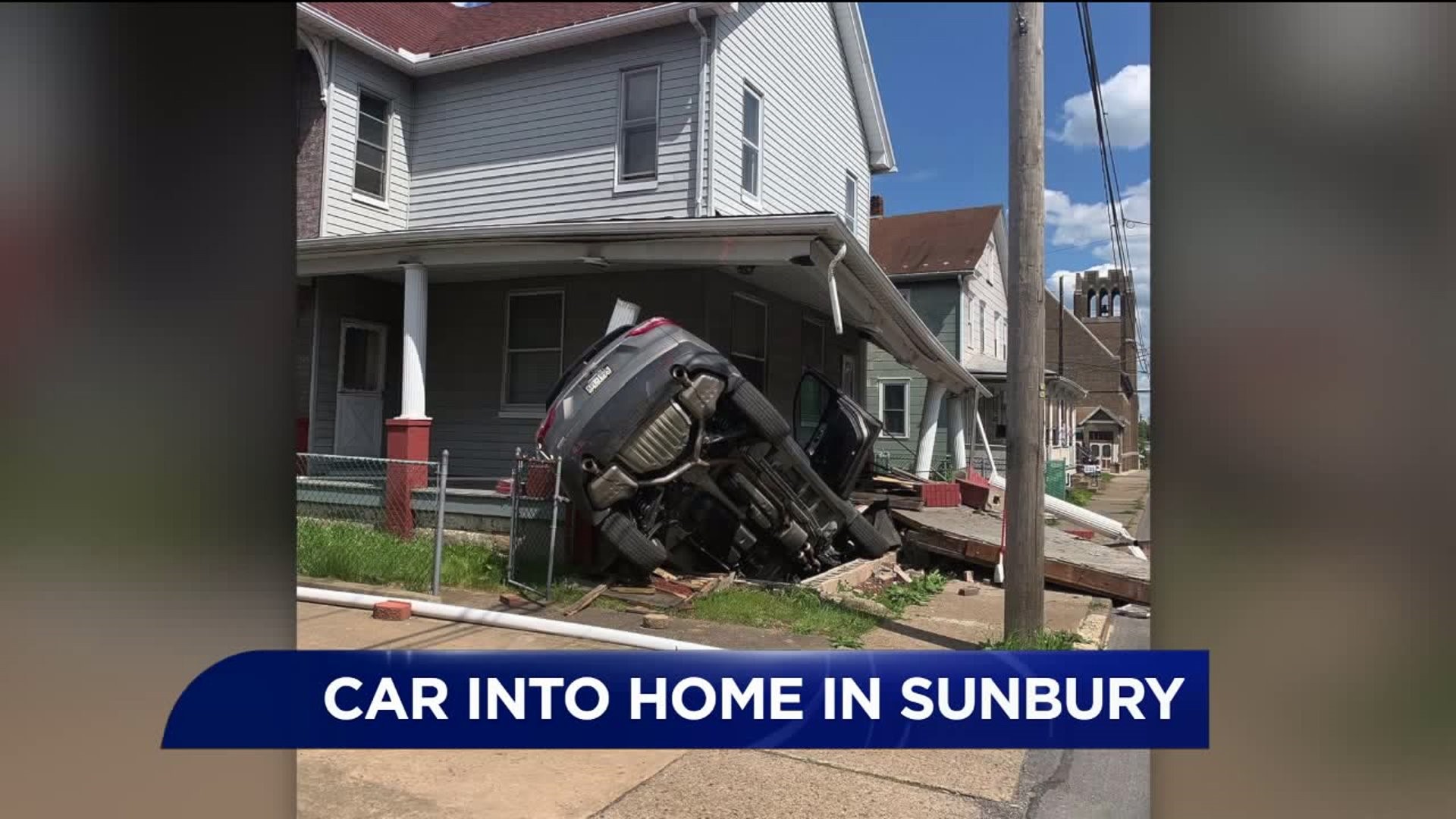 Car Crashed into Home in Sunbury