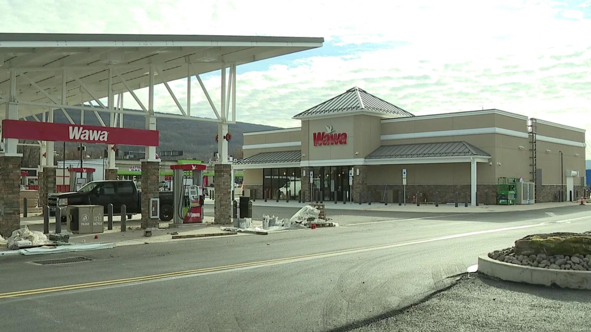 Wawa will celebrate its grand opening in Wilkes-Barre Township on December 6.