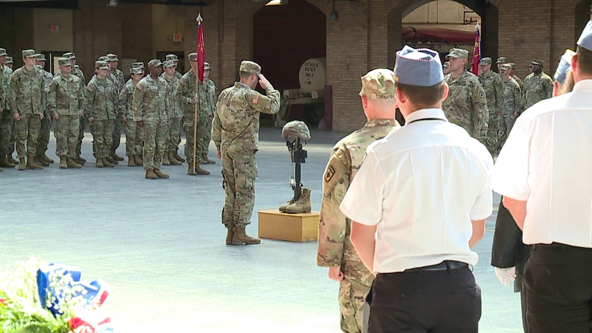 Memorial service honors fallen soldiers in Wilkes-Barre