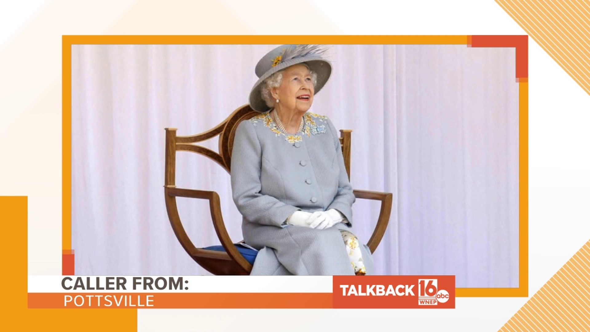 Callers are commenting on Queen Elizabeth II's passing.