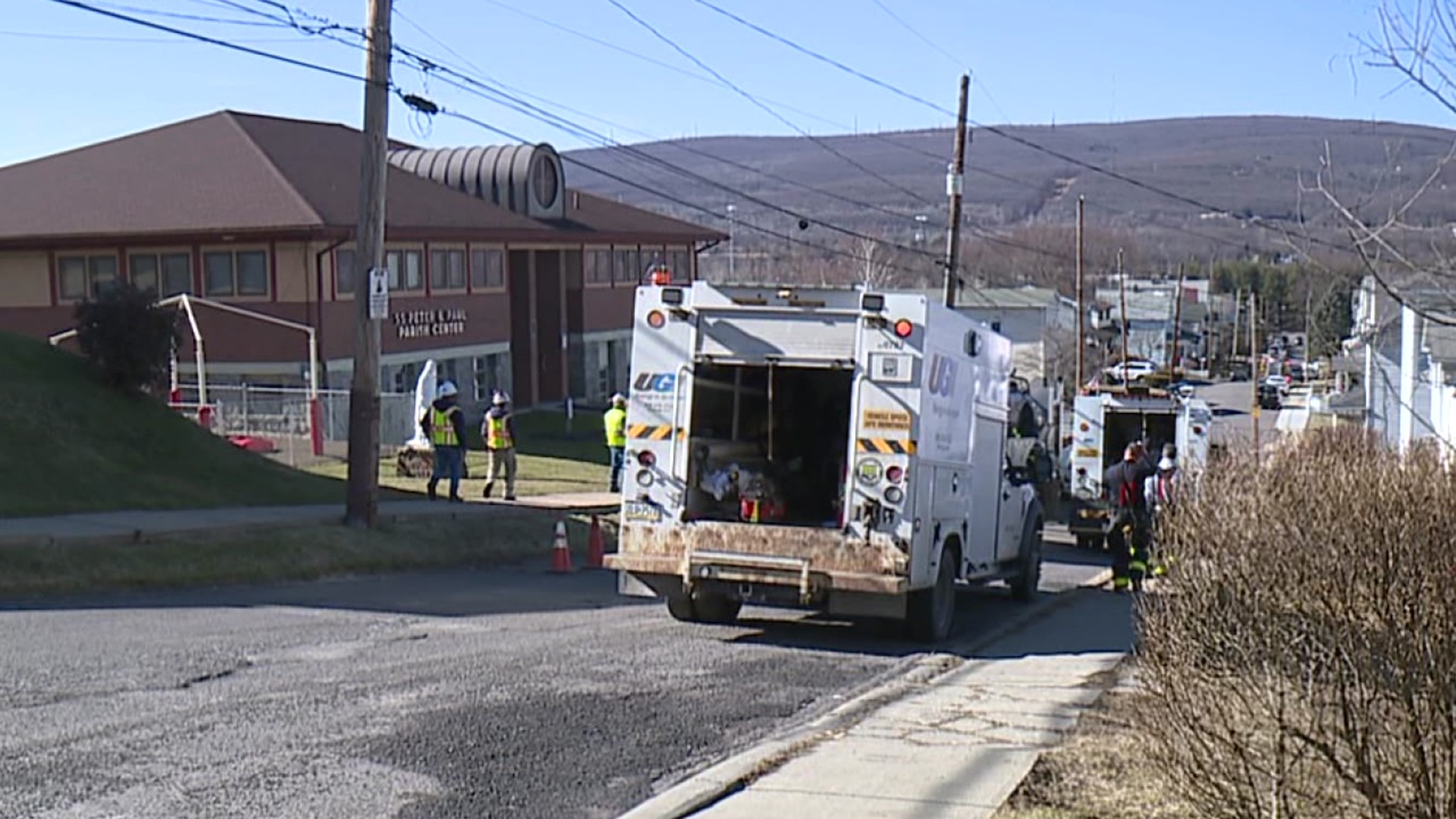 A Gas Leak Caused An Evacuation In Scranton Lackawanna County