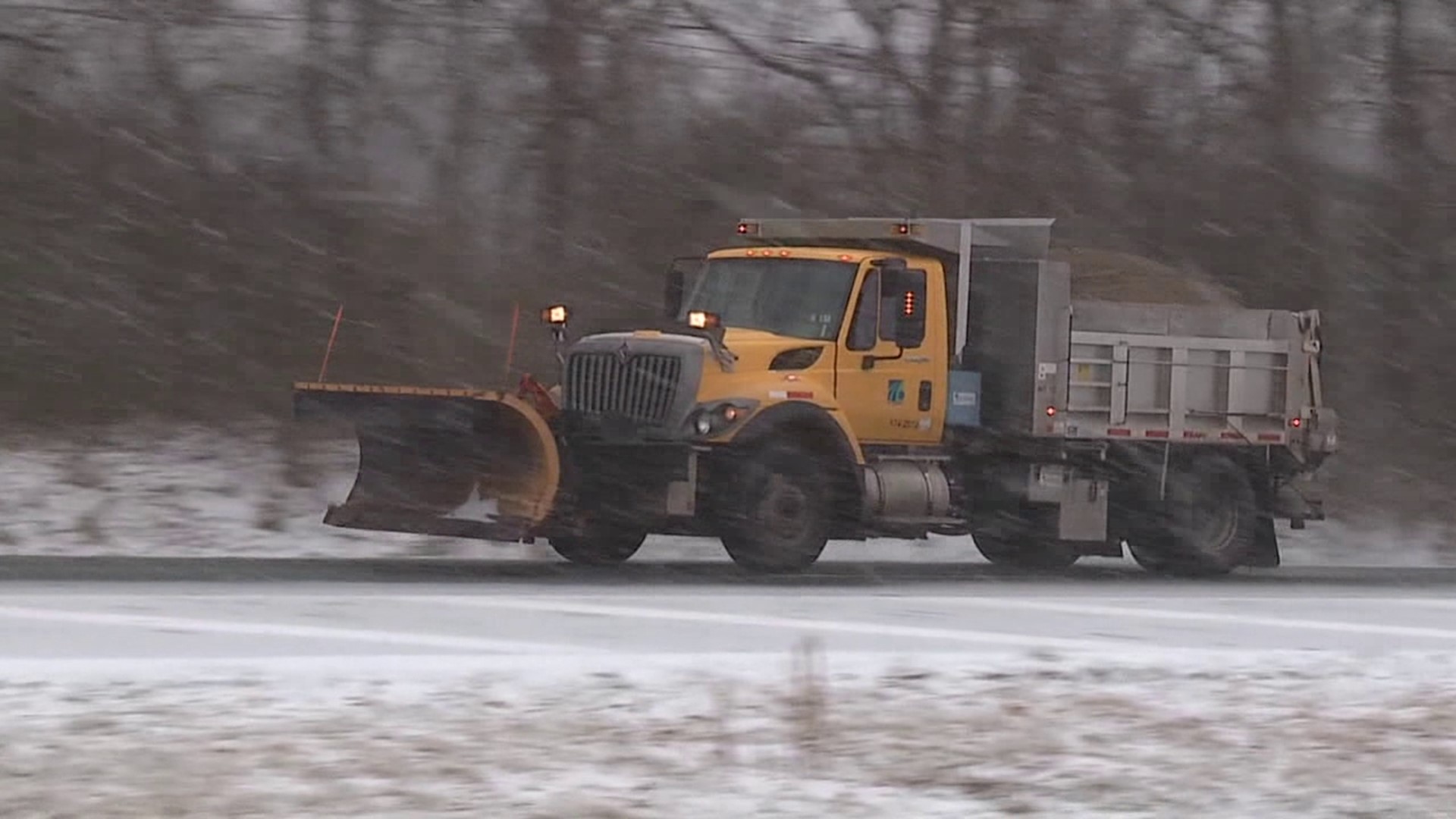 Due to the winter storm expected to start Sunday evening, PennDOT is restricting traffic on highways throughout the area.