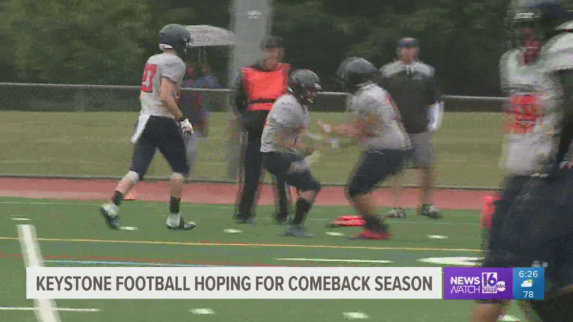 Keystone College football hoping to kickoff first season in 73 years