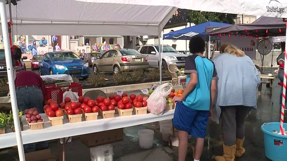 Annual Tomato Festival Underway in Pittston