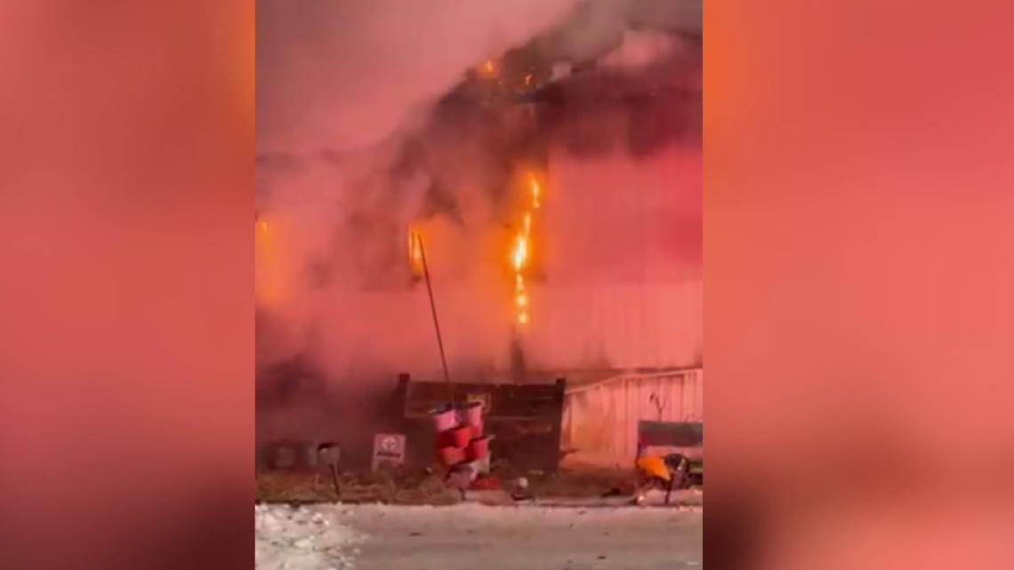 Fire in Luzerne County leaves a mobile home destroyed | wnep.com