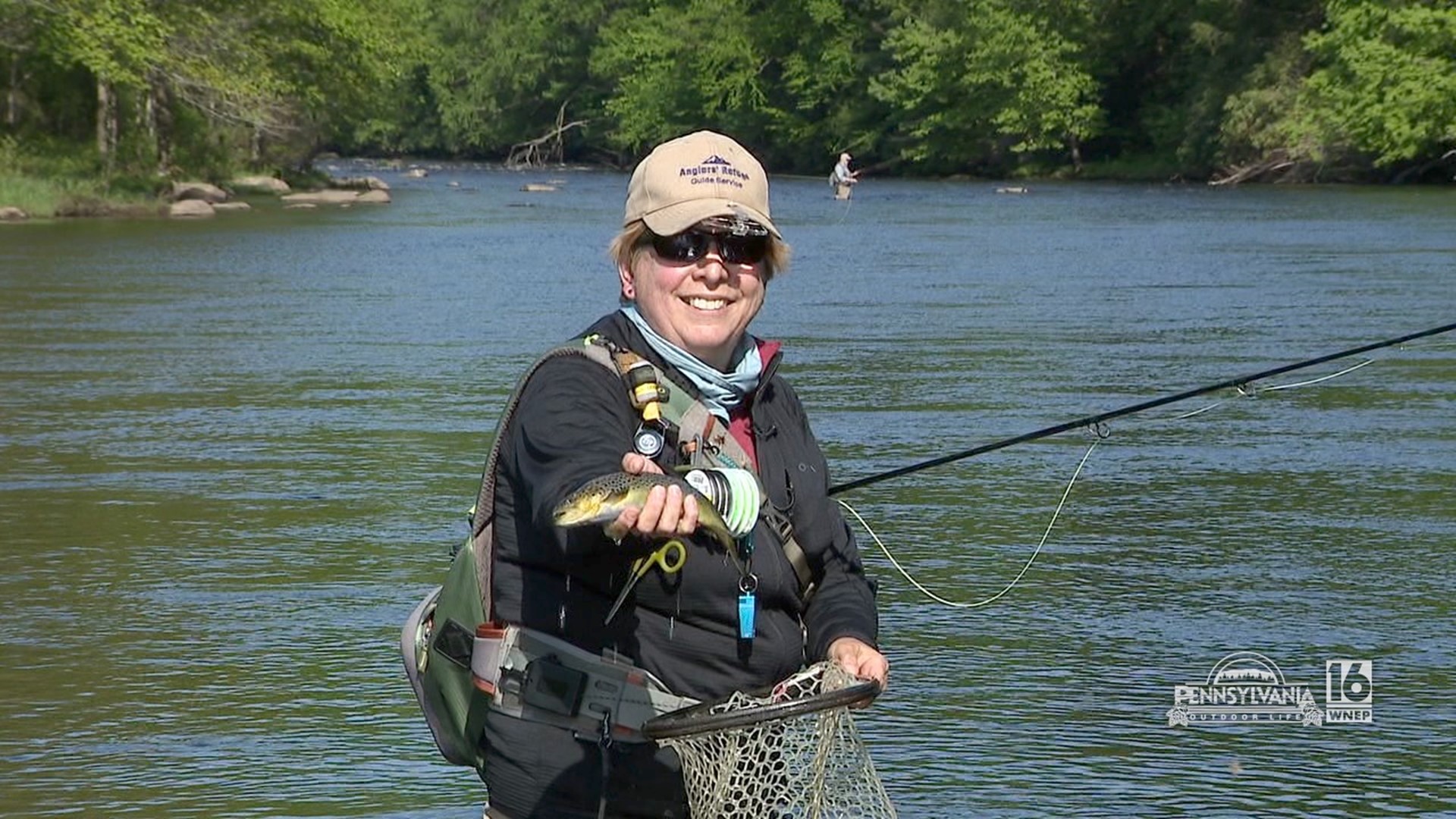 Dry fly fishing with an accomplished female guide.