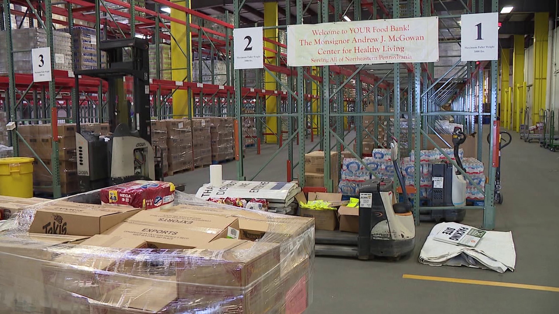 It's quite the heavy lift to make this major tradition happen in Luzerne County, as the CEO Weinberg Food Bank gears up for its annual Thanksgiving distribution.