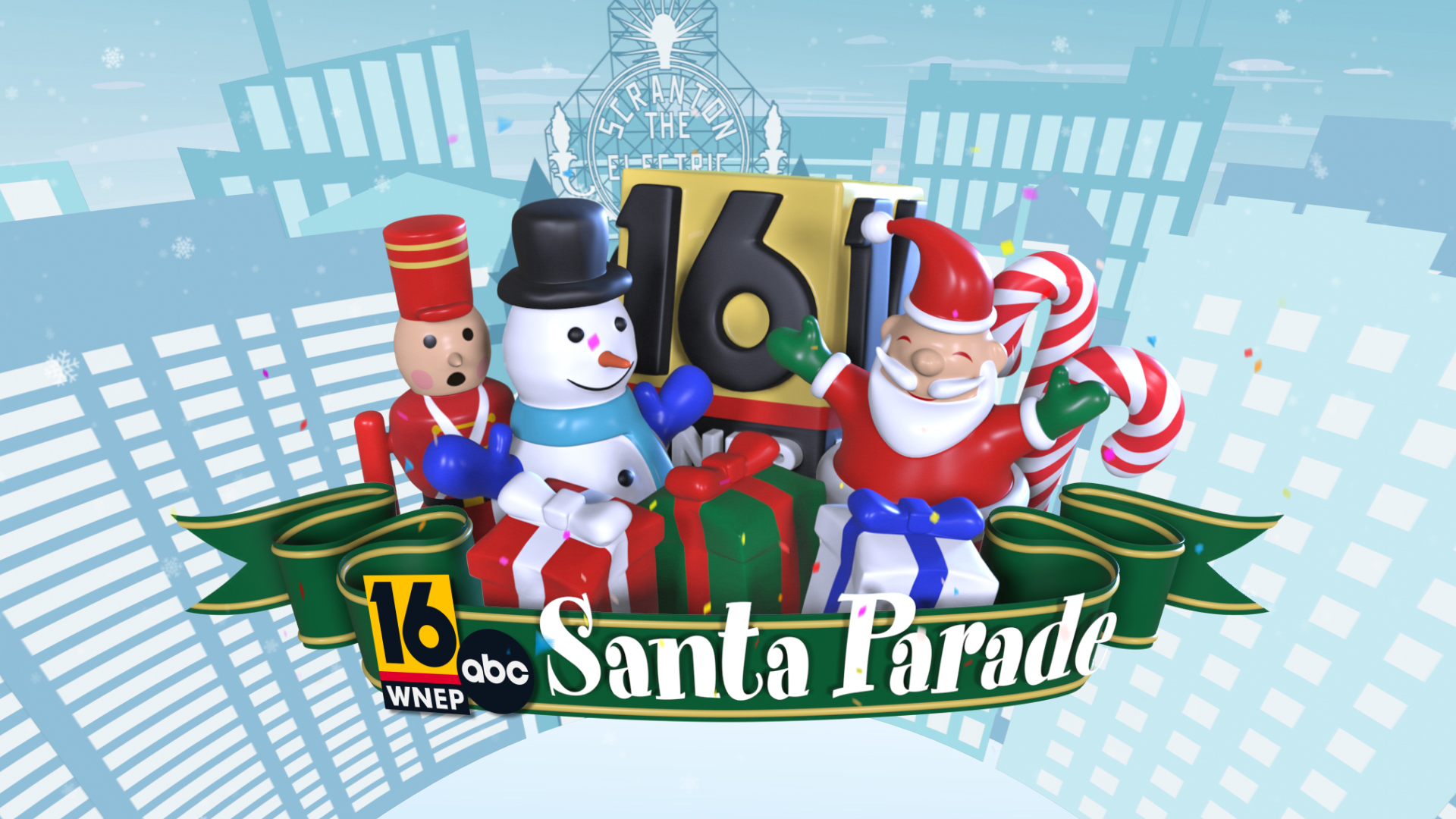 Watch the 2024 Santa Parade LIVE from downtown Scranton.