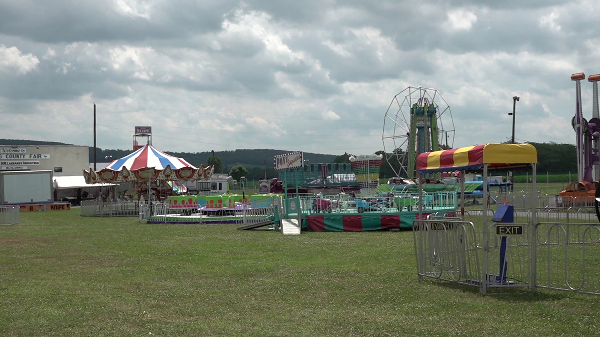 Newswatch 16's Mackenzie Aucker stopped by the fairgrounds in Hughesville to find out how vendors are keeping cool and getting ready.