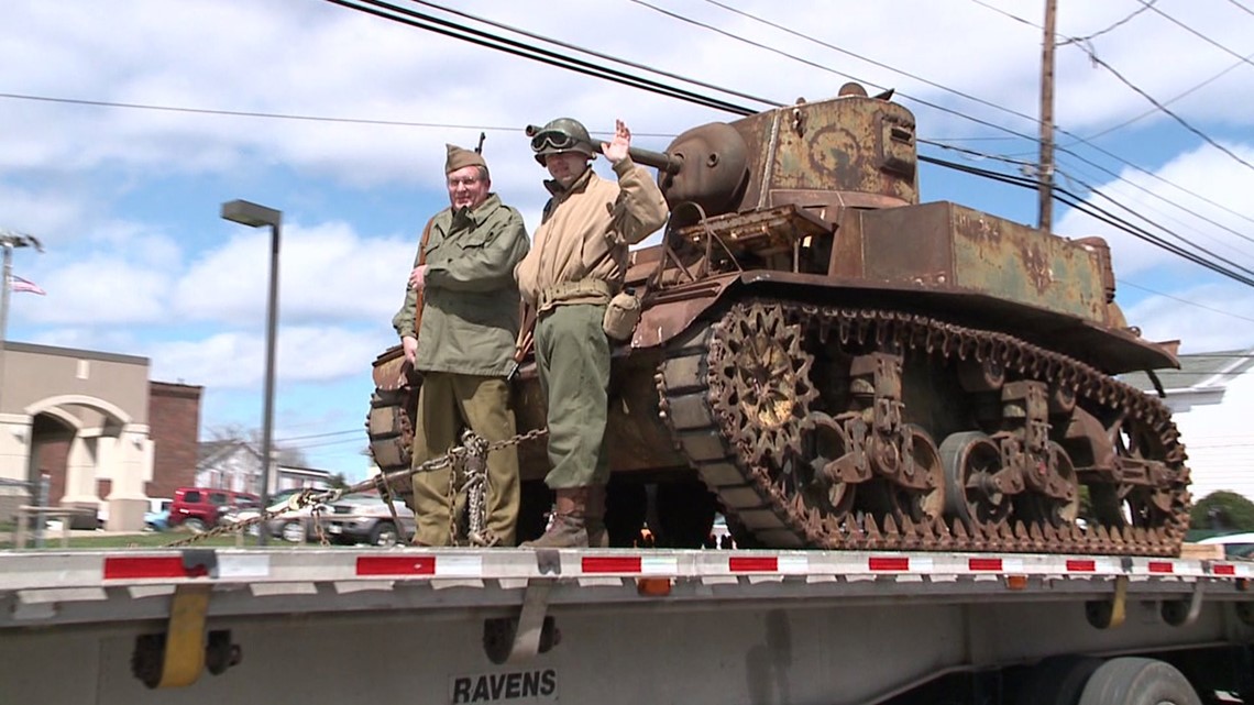Parade ‘Stuie’ Home to Berwick