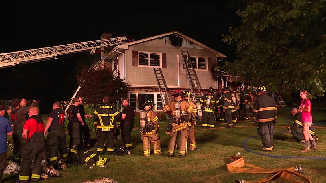Flames force family from home in Lackawanna County - Vimarsana News
