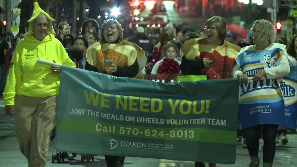 Annual Halloween parade in Pottsville