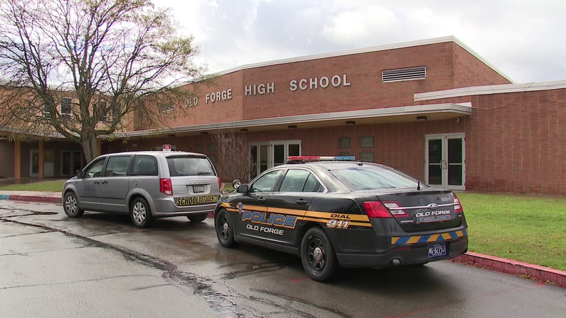 Old Forge School District is one of many to receive threats recently.  District officials say they prepare and police explain how they react and hope to make arrest.