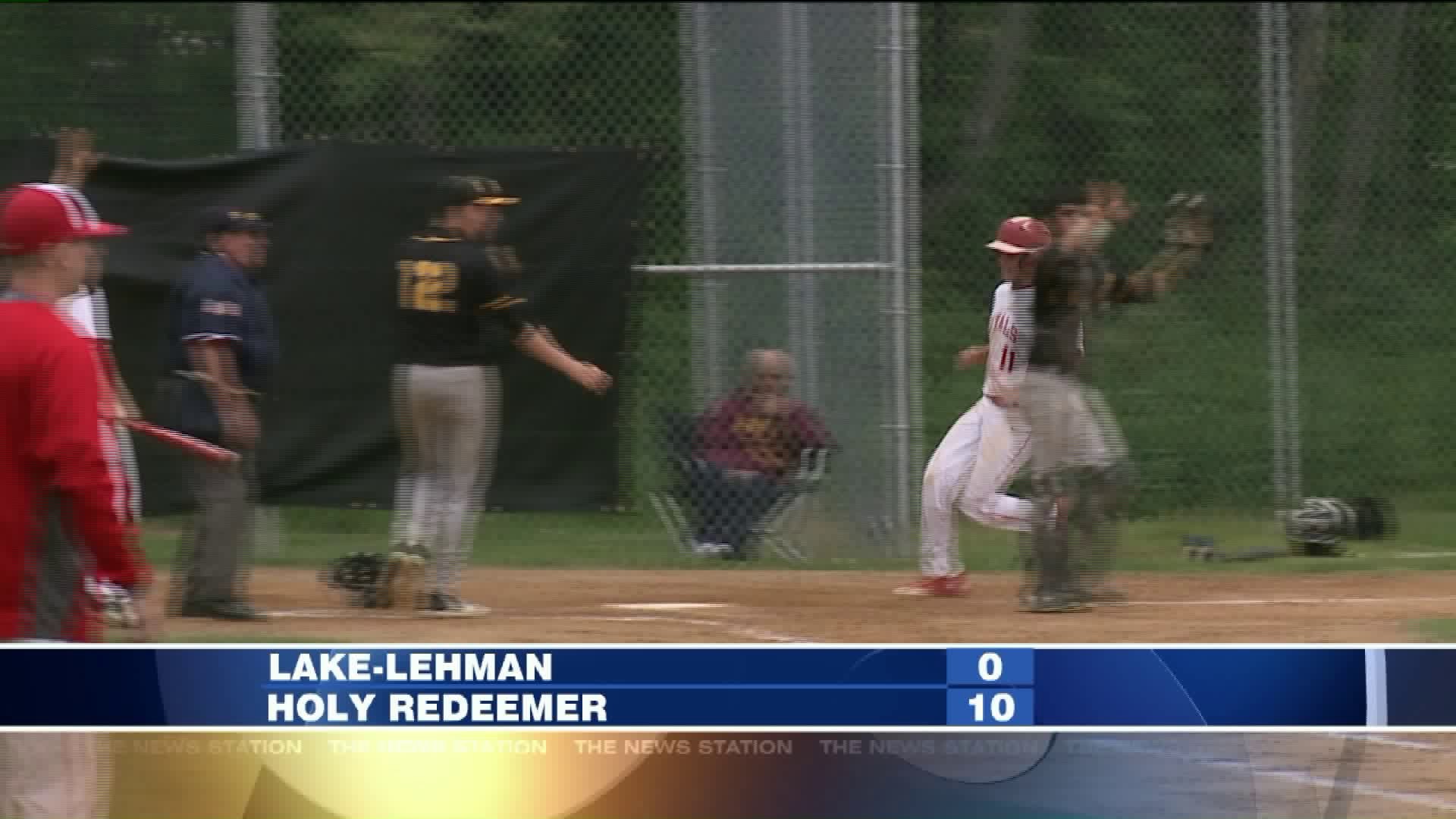 Lake-Lehman vs Holy Redeemer baseball