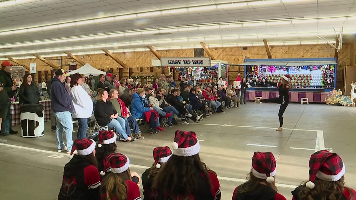 Kicking off Winterfest at Bloomsburg Fairgrounds