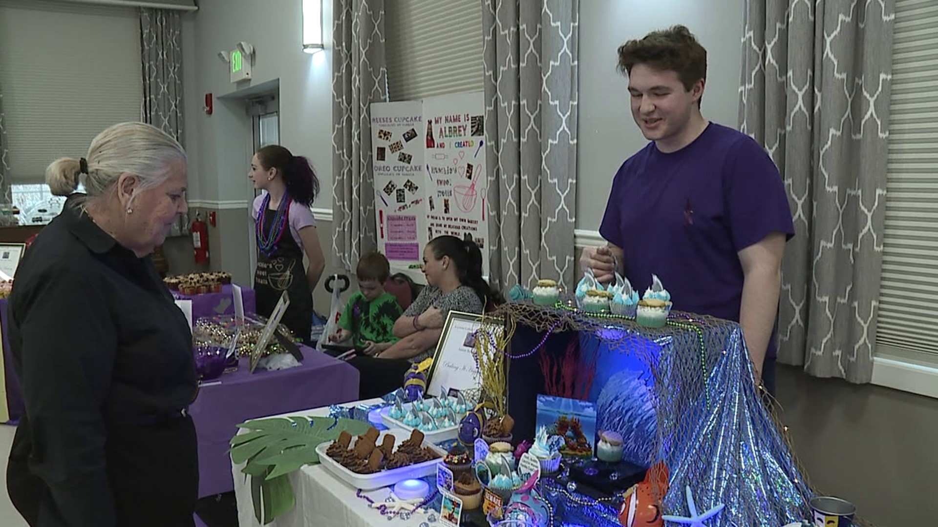 The 11th Annual Cupcake Challenge at Keystone College was held Monday night.
