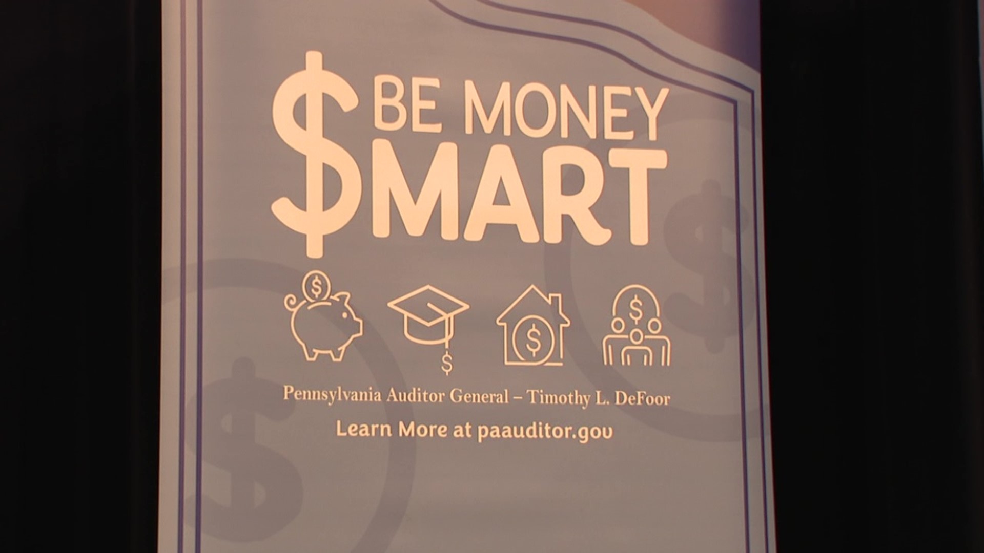 Officials hope to educate students on the importance of managing their money.