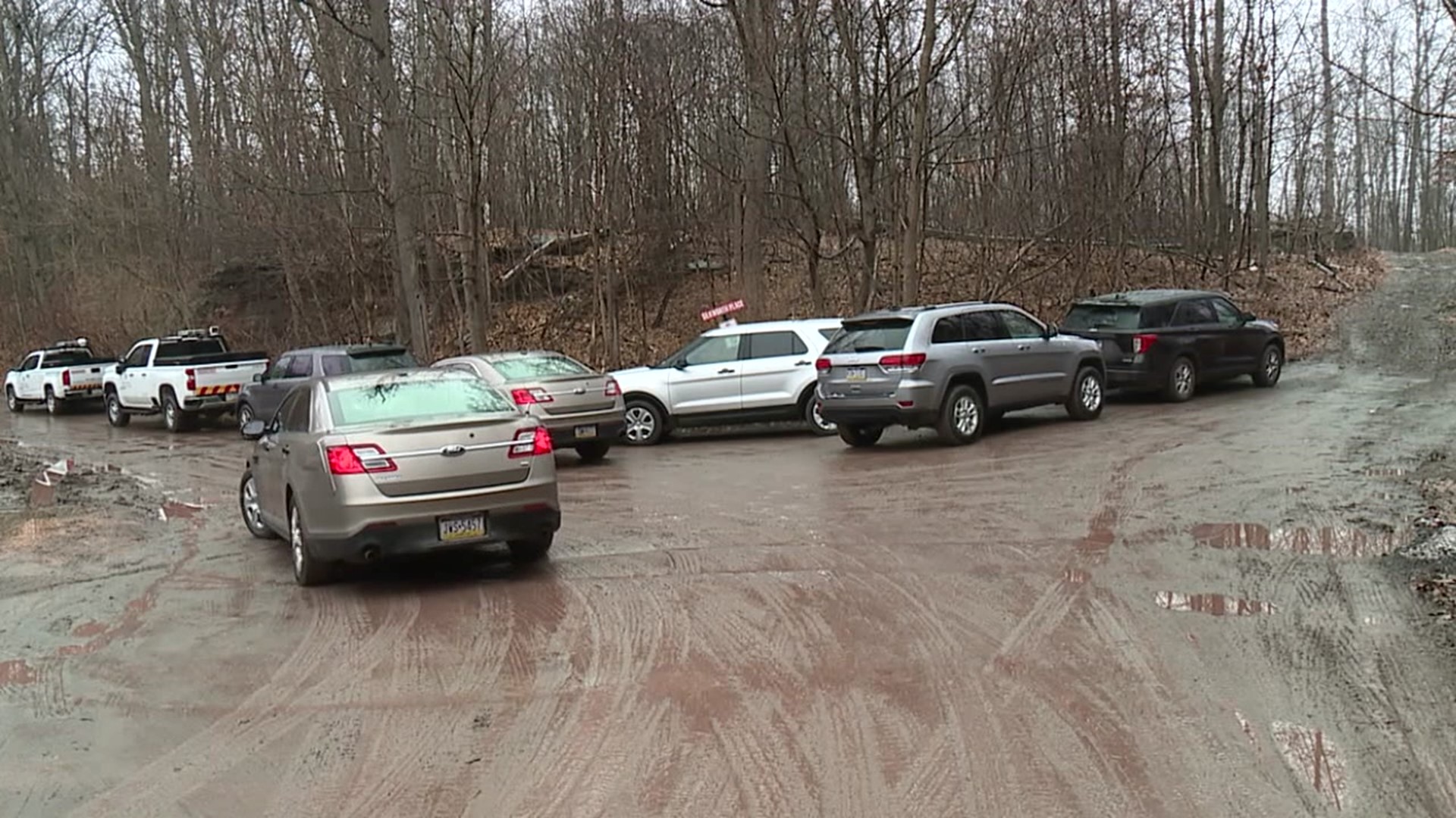 Troopers began a search in the area of Pikes Creek Reservoir in Lehman Township on Wednesday.