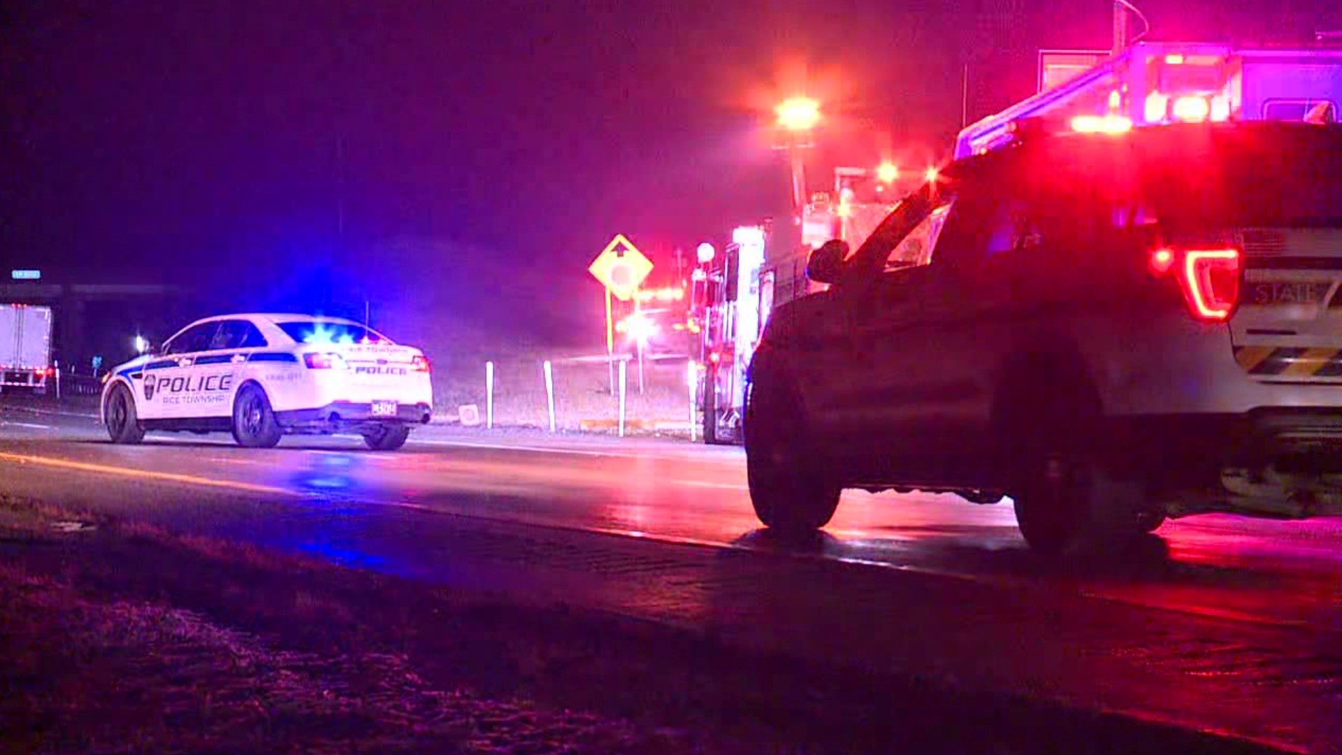 One person is dead after a crash early Thursday morning in Luzerne County.