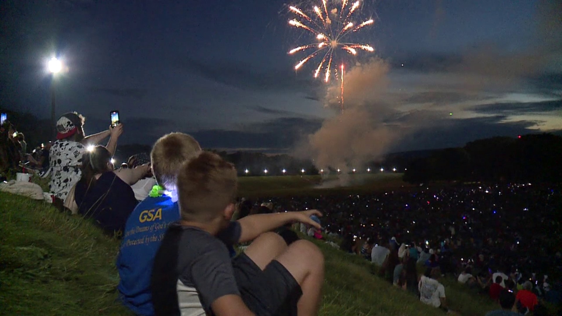 Wilkes-Barre's Kirby Park was once again host to one of the largest Independence Day gatherings.