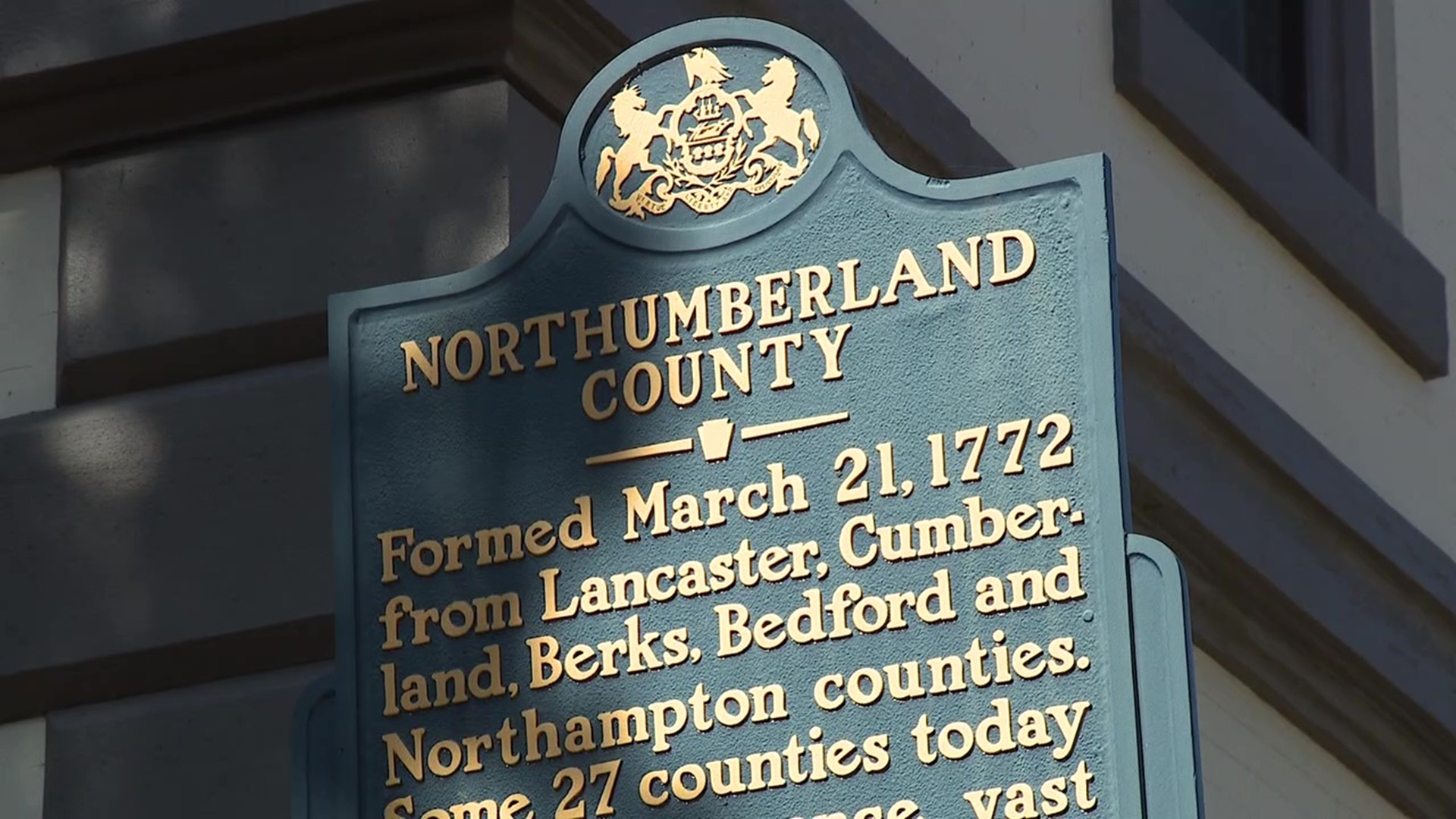 Northumberland County marked a big milestone on Monday, turning 250.