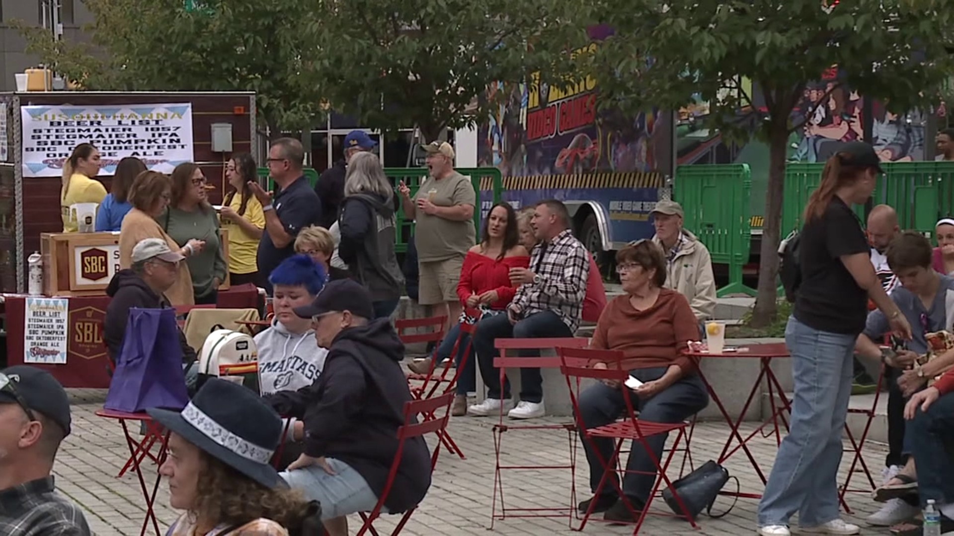 Folks came out to Public Square Saturday to enjoy some live music and beverages at the annual event.