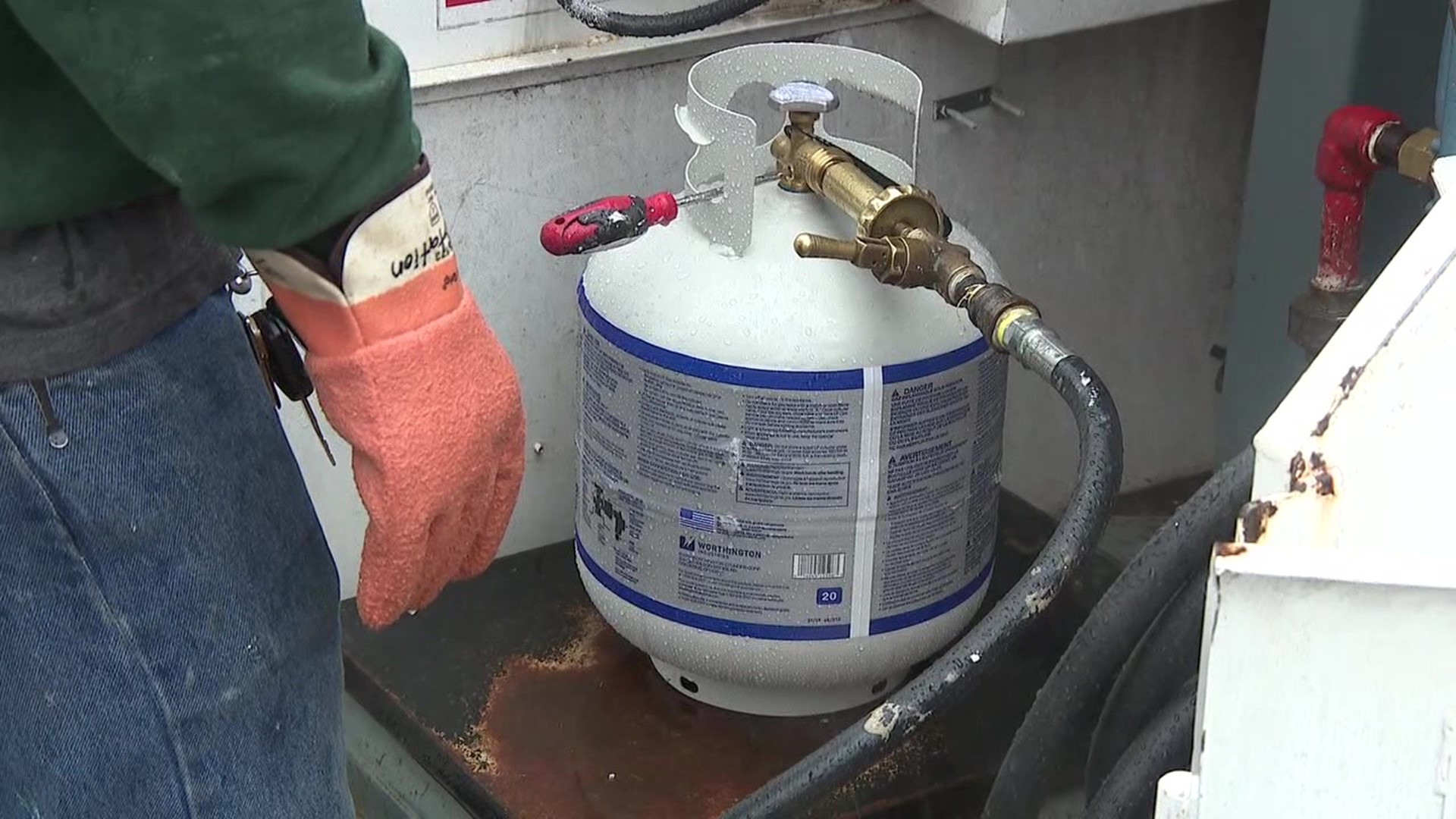 Gas grill propane shop tank refill near me