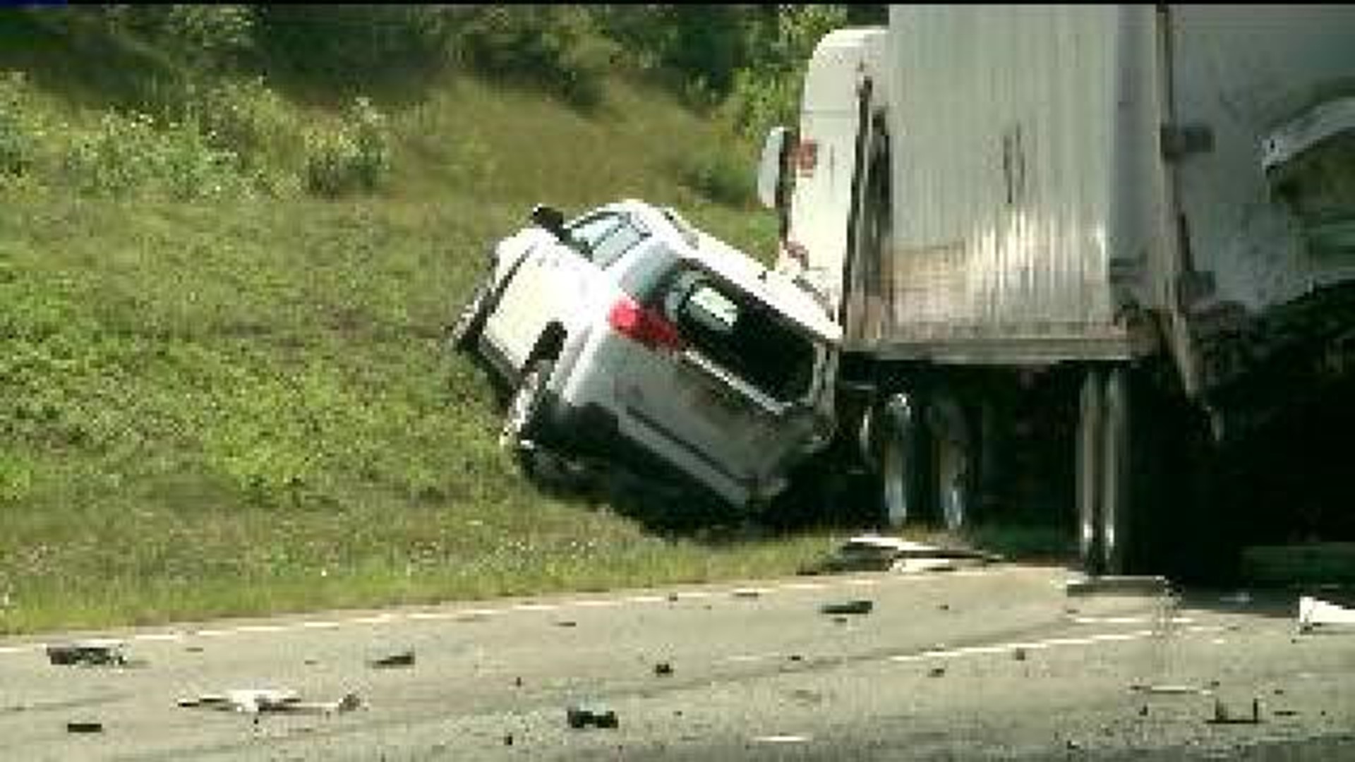 One Dead In Multi-Vehicle Crash On I-80