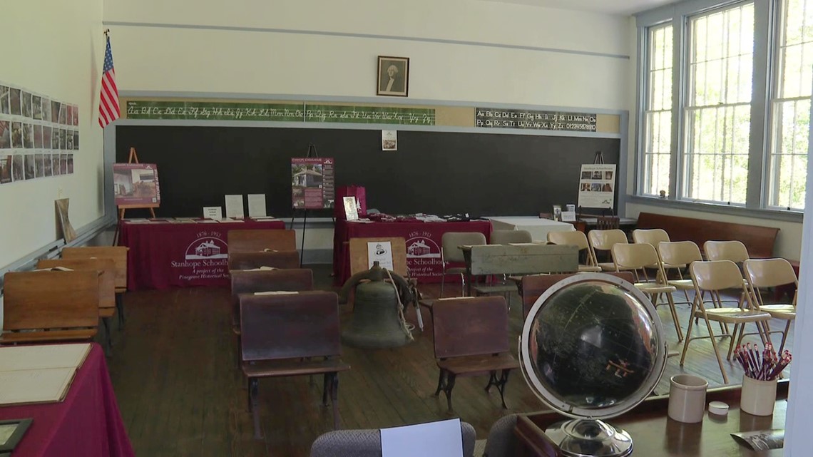 Restored schoolhouse in Pine Grove
