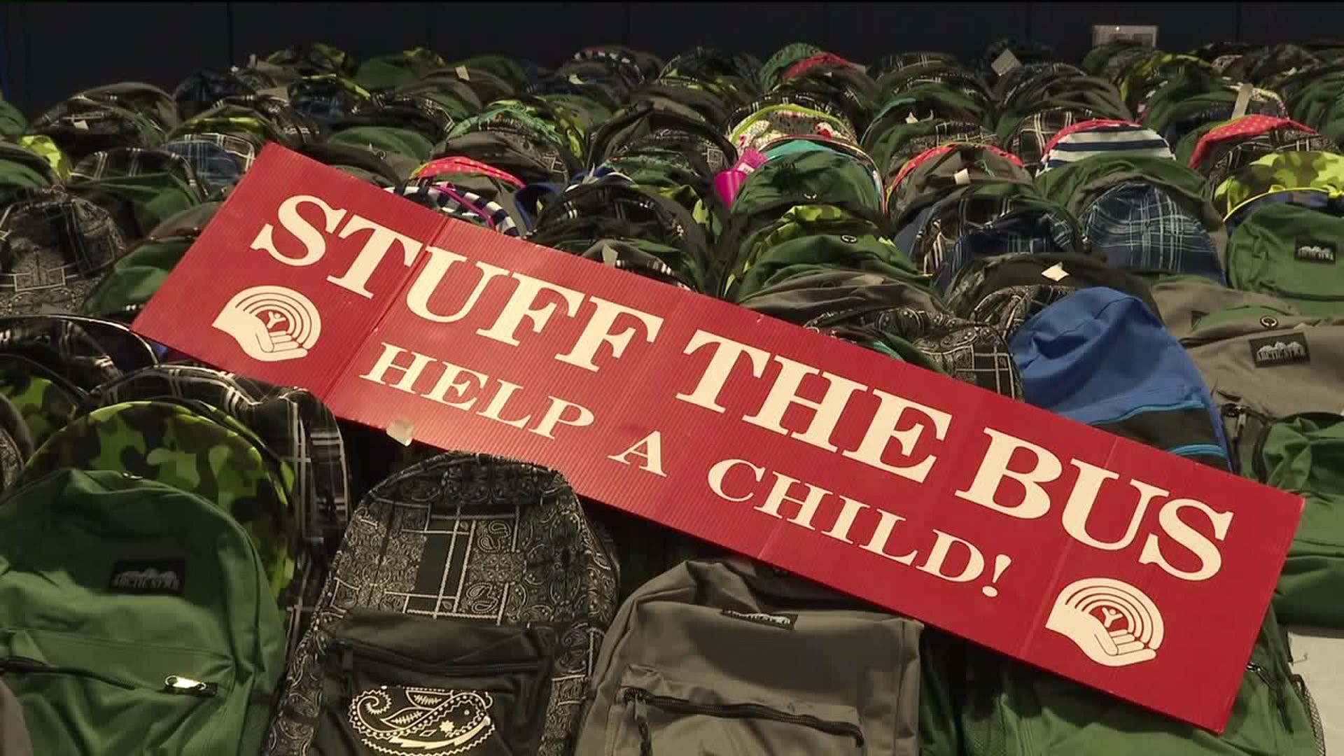 Handing Out Backpacks, School Supplies to Students in Need in Schuylkill County