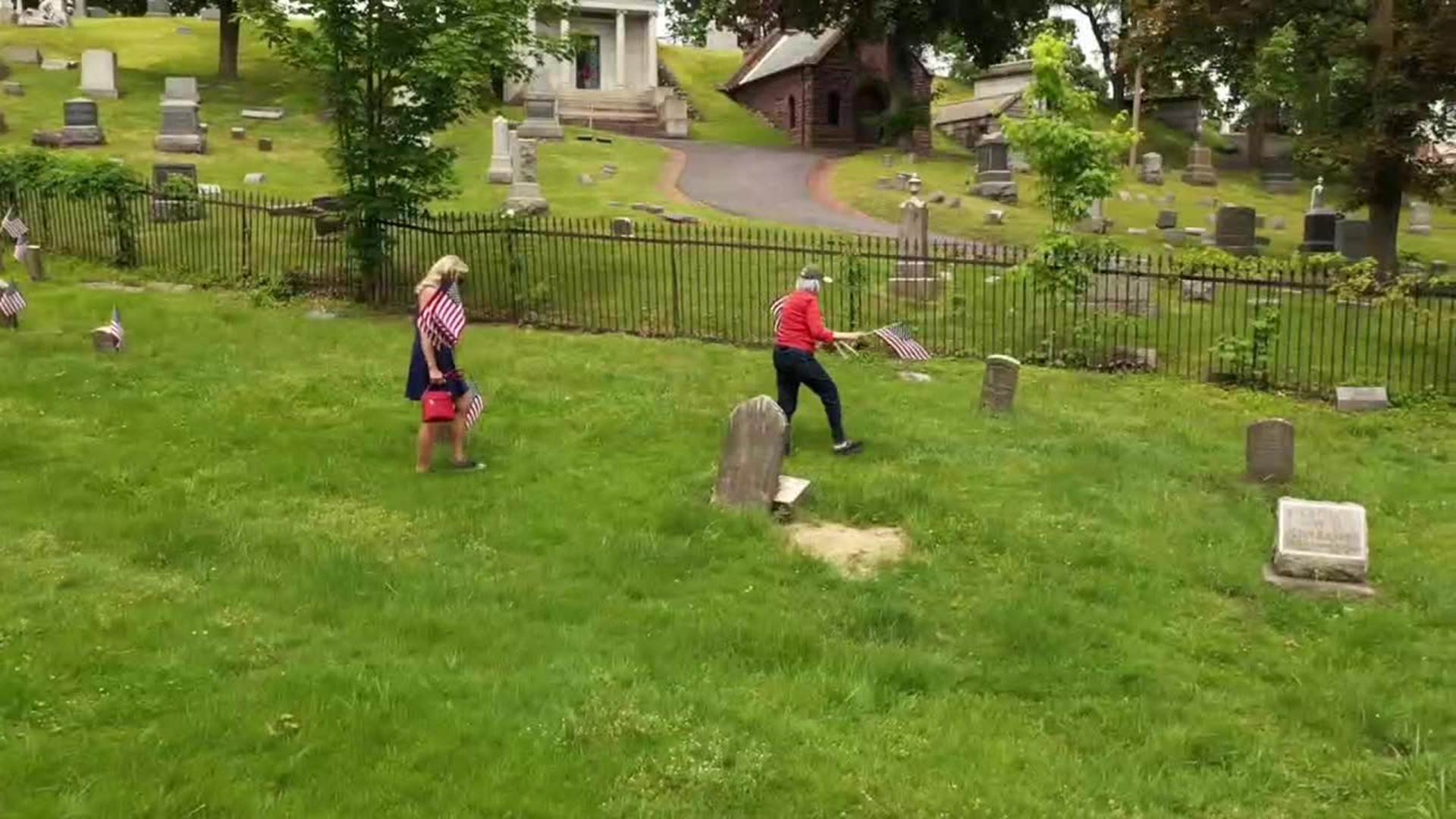 Volunteers hope to care for the gravesites in the city's historic cemetery along North River Street.